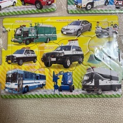 自動車パズル の画像