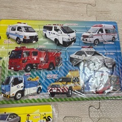 自動車パズル の画像