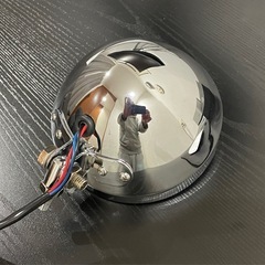 カスタム用モーターサイクル5.7 "12vクロームレトロヘッドライトクリアレンズの画像