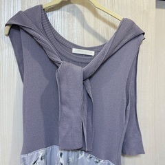 LILLIAN CARAT 花柄ロングワンピースの画像