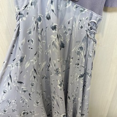 LILLIAN CARAT 花柄ロングワンピースの画像