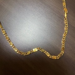 18k ゴールドネックレス　50センチの画像
