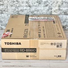 新品未開封 東芝「レグザ・ブルーレイ」RD-BR610の画像