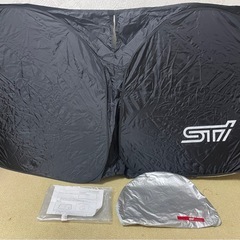 スバル純正　リバーシブルサンシェード　STIの画像