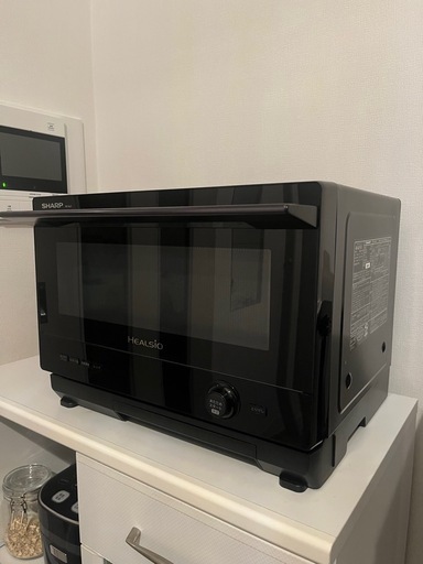 2021年製SHARP HEALSIO AX-AJ1-B ブラック付属天板付き