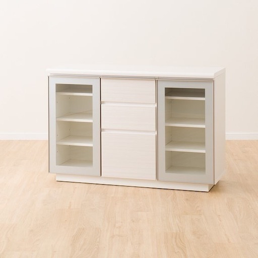 [定価から半額] ニトリ サイドボード/食器/収納キャビネット