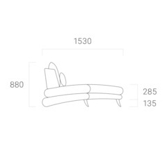 アルモニア　　カウチソファの画像