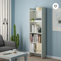 （お譲りいたします）IKEA カラーボックス 本棚 白の画像