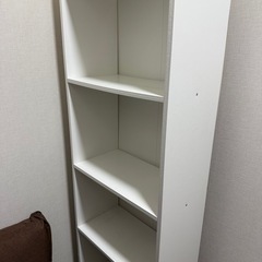 （お譲りいたします）IKEA カラーボックス 本棚 白の画像