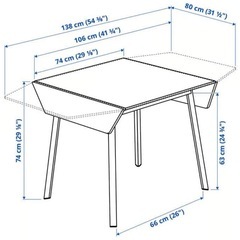IKEAテーブル【美品】の画像