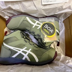 新品未使用アシックス安全靴 ウィンジョブ CP214 TS BOA 26.5cmの画像