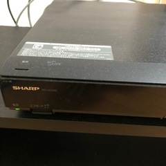 SHARPブルーレイレコーダーの画像