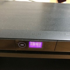 SHARPブルーレイレコーダーの画像