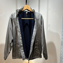 ジャンバー裏起毛　グレーの画像