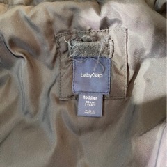 Baby Gapダウンジャケットの画像