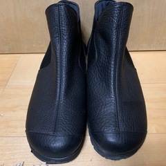 11  NINE DI SPORTS ショートブーツ サイドゴア ブラック　レディース 21.5の画像