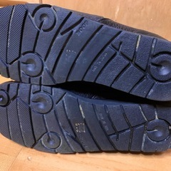 11  NINE DI SPORTS ショートブーツ サイドゴア ブラック　レディース 21.5の画像