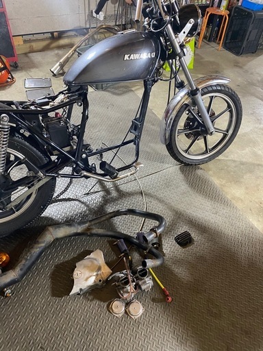 Z250LTD Z250FTベースに旧車ほぼほぼ部品揃ってます早い者勝ち