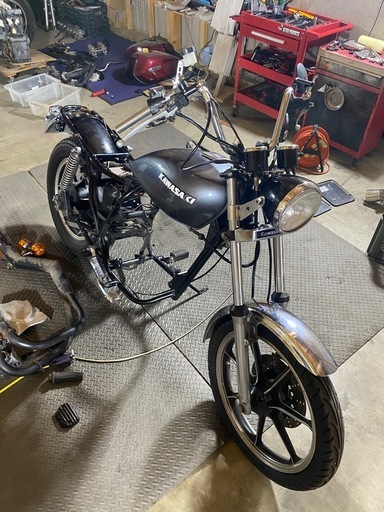 Z250LTD  Z250FTベースに　旧車　ほぼほぼ部品揃ってます　早い者勝ち！