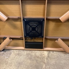 長方形のコタツの画像