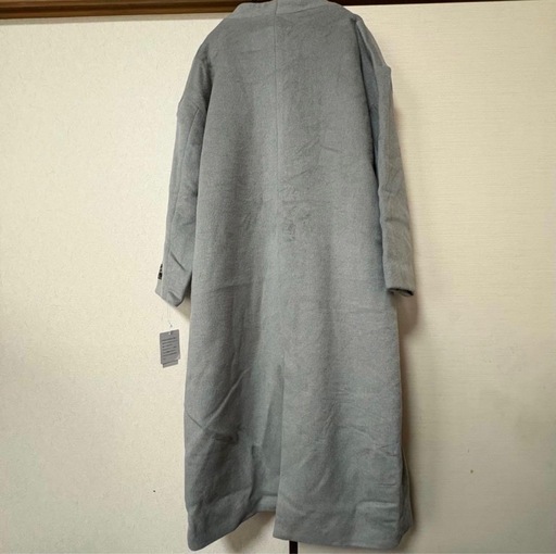 15000円品　新品タグ付き　archives ウール グレー ロングコート Mサイズ