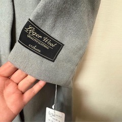 15000円品　新品タグ付き　archives ウール グレー ロングコート Mサイズの画像