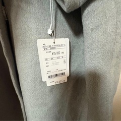 15000円品　新品タグ付き　archives ウール グレー ロングコート Mサイズの画像