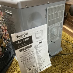 トヨトミ   石油ファンヒーター　LC-32CFの画像
