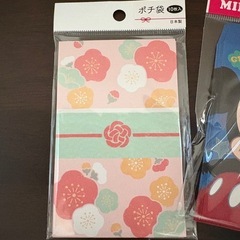 ポチ袋と付箋セットの画像