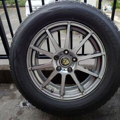 スタッドレスタイヤ　DUNLOP WINTER MAXX SJ8　20年製4本の画像