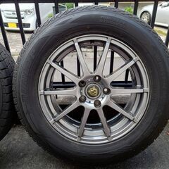 スタッドレスタイヤ　DUNLOP WINTER MAXX SJ8　20年製4本の画像