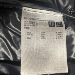 ユニクロダウンXLの画像