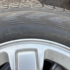 ジムニータイヤ美品希少サイズ　215-70-16スタッドレスアルミホイールセットお譲りします　　の画像