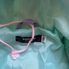 女の子　ベビードール　ダウンコート　110の画像