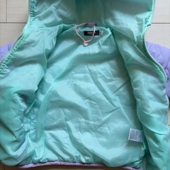 女の子　ベビードール　ダウンコート　110の画像