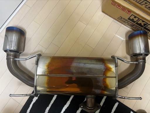 GR86、BRZ、ZN8、ZN6、HKSリアピースマフラー