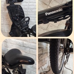 美品🌈大容量8🌸室内保管🌼パナソニック ギュット　🌼子供乗せ電動自転車bk8の画像
