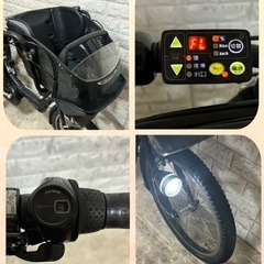 美品🌈大容量8🌸室内保管🌼パナソニック ギュット　🌼子供乗せ電動自転車bk8の画像