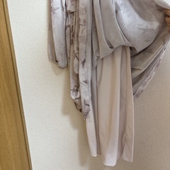 花柄のロングわんぴワンピースの画像