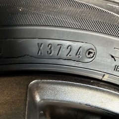 バリ山　スタッドレスアルミホイールセットお譲りしますの画像