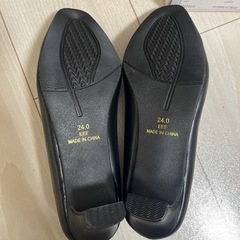 新品 走れるパンプス 24.0 3Eの画像