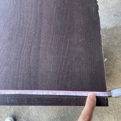 カラーボックス（茶）の画像