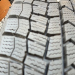 バリ山　スタッドレスアルミホイールセットお譲りしますの画像