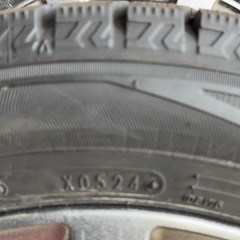 バリ山　スタッドレスアルミホイールセットお譲りしますの画像