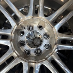 18インチ  4穴　メッキホイール　4本セットの画像