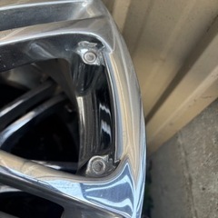 18インチ  4穴　メッキホイール　4本セットの画像