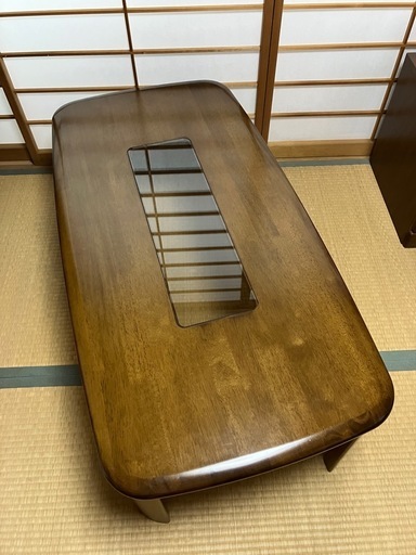 木製長方形センターテーブル 美品✨