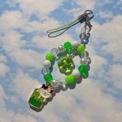 猫ストラップ　キーホルダーの画像