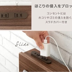 ベッドフレームのみ　ダブル　美品の画像