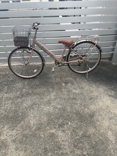 a.n.d design works 子供自転車24インチ